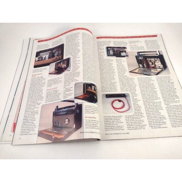 Short Wave Magazine July 2002 DRM Scanning Amateur Radio Satellite Forecast - Picture 5 of 8